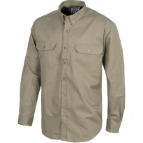 Arbeitshemd Sportbekleidung aus Baumwolle langärm - Workteam