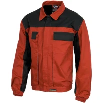 Arbeitsjacke Winter Multitaschen hochfest mit Nylonreißverschluss - Workteam