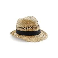Mütze Stroh Sommer Trilby Beechfield - B730