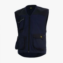 Gilet aus Twill mit Mehrfachtaschen Diadora - Mover 702.160302