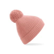 Mütze Engineered Knit gerippt Pom Pom Beanie Beechfield - B382 2