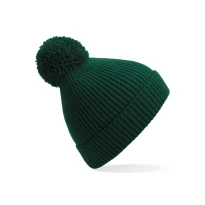 Mütze Engineered Knit gerippt Pom Pom Beanie Beechfield - B382