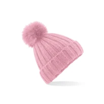 Mütze Verbier Pelz Pop Pom Chunky Beanie Beechfield - B413