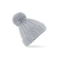 Mütze Verbier Pelz Pop Pom Chunky Beanie Beechfield - B413