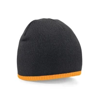 Mütze Zweifarbige Pull-On Beechfield Mütze - B44C