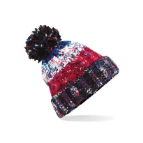 Mütze Korkenzieher Pom Pom Beanie Beechfield - B486 2