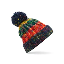 Mütze Korkenzieher Pom Pom Beanie Beechfield - B486