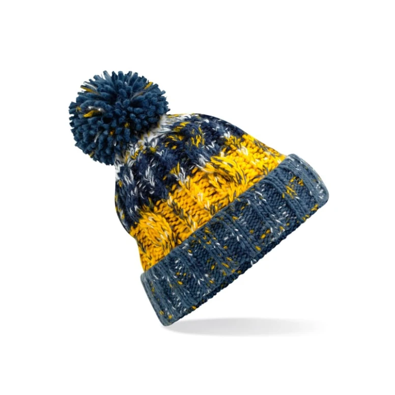 Mütze Korkenzieher Pom Pom Beanie Beechfield - B486