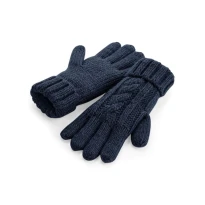 Handschuhe Cable Knit Melange Handschuhe Beechfield - B497