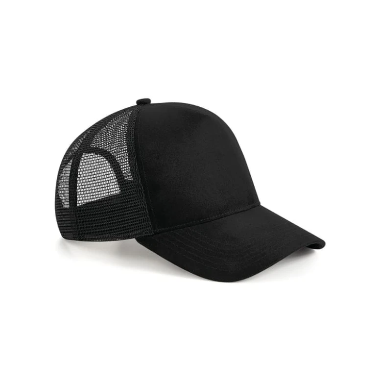 Mütze Microknit Snapback Trucker Beechfield - B642