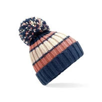 Mütze Hygge Gestreifte Beechfield Mütze - B392