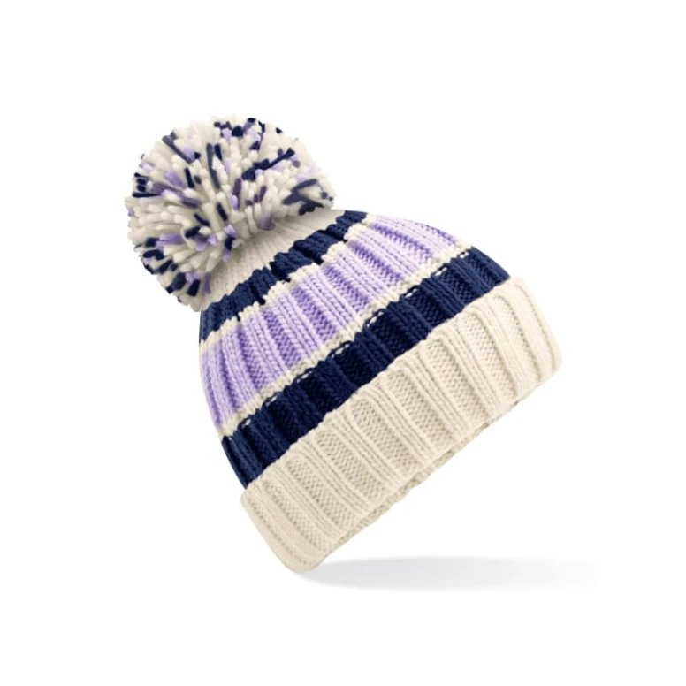 Mütze Hygge Gestreifte Beechfield Mütze - B392