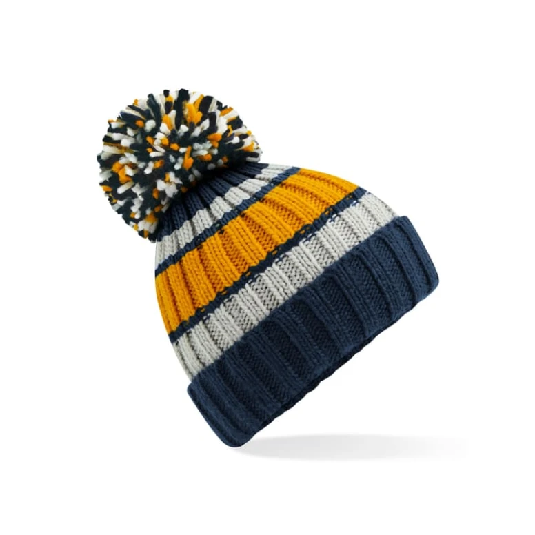 Mütze Hygge Gestreifte Beechfield Mütze - B392