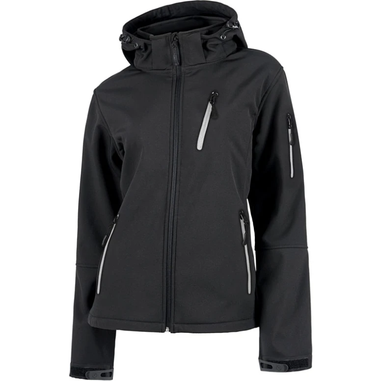 Arbeitshelljacke Multitaschen Damen mit Kapuze - Workteam