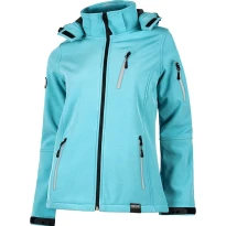 Arbeitshelljacke Multitaschen Damen mit Kapuze - Workteam