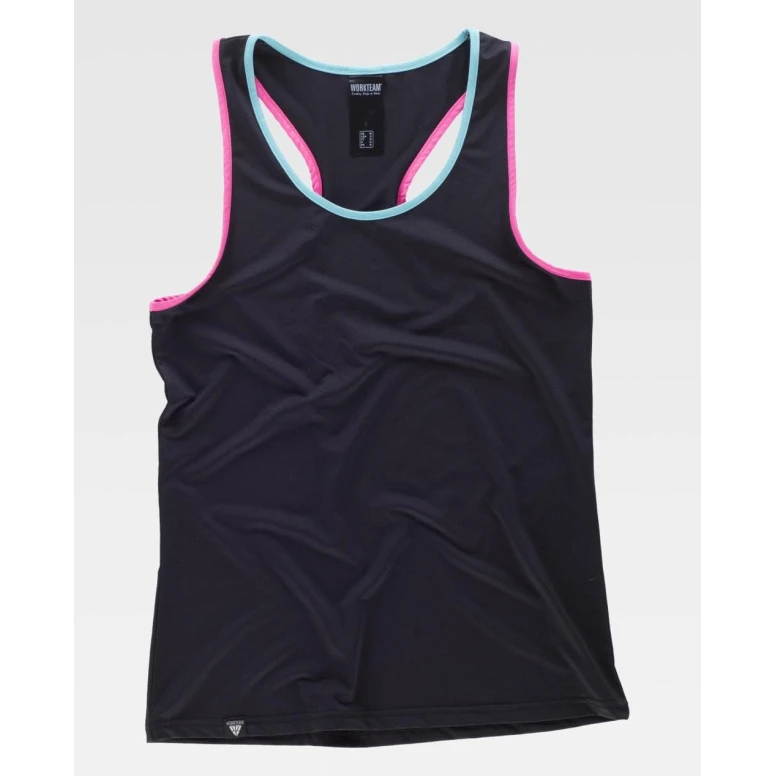 Sportliches Trägershirt Stretch Damen S7520 - Workteam