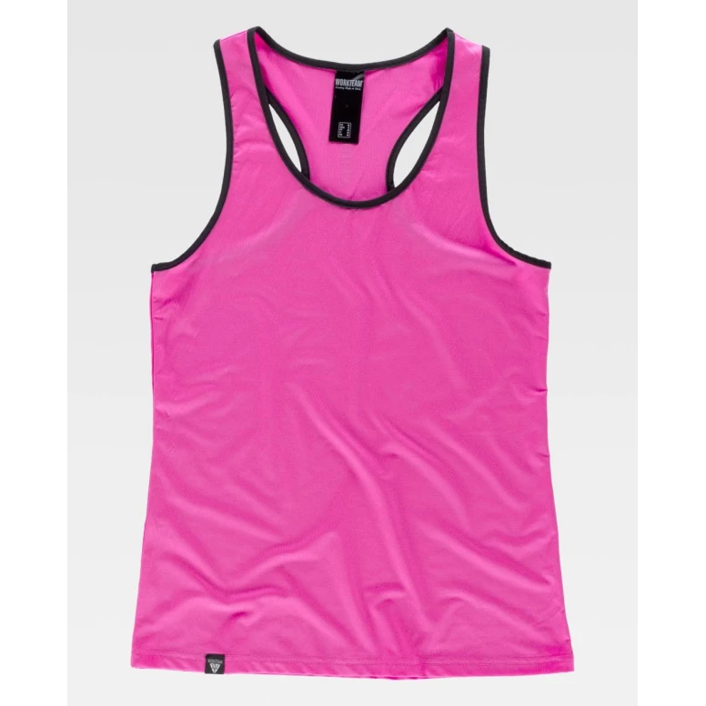 Sportliches Trägershirt Stretch Damen S7520 - Workteam