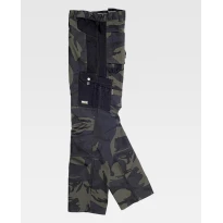 Arbeitshose Camouflage Multitaschen S8515 - Workteam