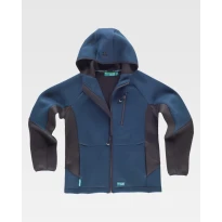 Arbeitsjacke mit Kapuze Zip WF2605 - Workteam 2
