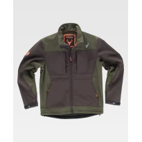Alles muss raus -  Arbeitsjacke Workshell Jagd Stretch S8620 -  Workteam  Größe 2xl Farbe Schwarz Grau 2