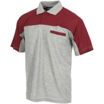 Alles muss raus -  Kombiniertes Poloshirt aus Piqué- Gewebe mit kurzen Ärmeln -  Workteam  Größe 2xl Farbe navy Hellblau 2