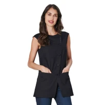 Alles muss raus  -  Damen ärmellose Tunika Mara Horeca Siggi - 28CS1694/00-0001  Größe 3XL Farbe Schwarz