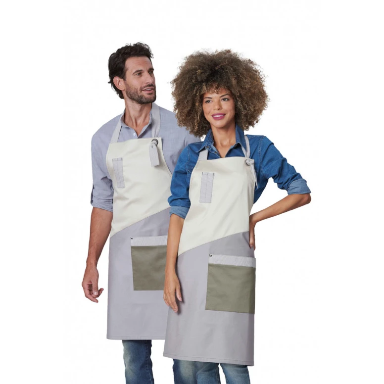 Arbeitsschürze mit Latz Unisex Stretch Horeca Siggi Bruce 28PZ0521/00