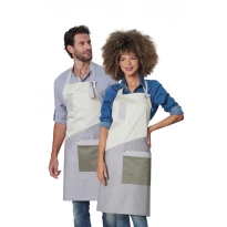 Arbeitsschürze mit Latz Unisex Stretch Horeca Siggi Bruce 28PZ0521/00