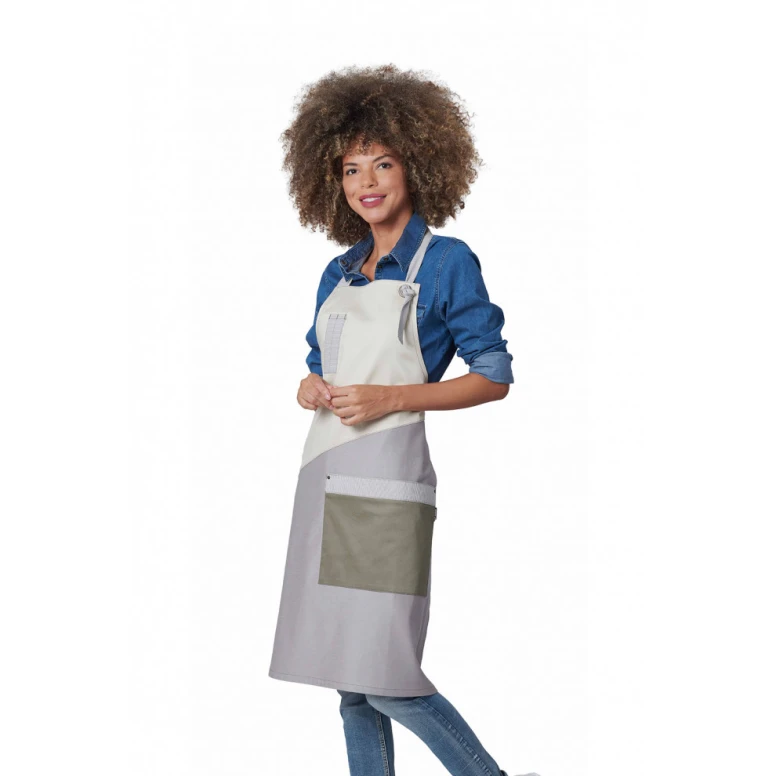 Arbeitsschürze mit Latz Unisex Stretch Horeca Siggi Bruce 28PZ0521/00