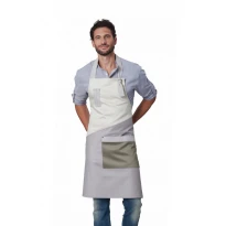 Arbeitsschürze mit Latz Unisex Stretch Horeca Siggi Bruce 28PZ0521/00