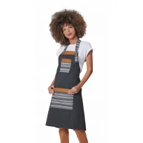 Arbeitsschürze mit Latz Unisex Stretch Horeca Siggi Slash 28PZ0520/00