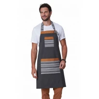 Arbeitsschürze mit Latz Unisex Stretch Horeca Siggi Slash 28PZ0520/00