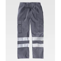 Arbeitshose Multitaschen Banden Reflektoren B1447 - Workteam 2