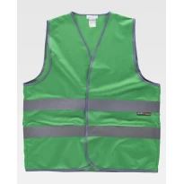 Arbeitsweste Klettverschluss Warnschutz HVTT03 - Arbeitsteam