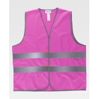 Arbeitsweste Klettverschluss Warnschutz HVTT03 - Arbeitsteam 2