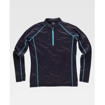Sportjacke Stretch Halber Reißverschluss S7555 - Workteam