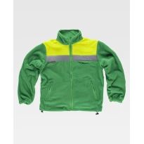 Fleece-Arbeitssweatshirt Zweifarbige C4030 - Workteam