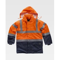 Arbeitsjacke Kombiniert Warnschutz C3710 - Workteam