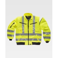 Arbeitsjacke Gepolstert Warnschutz C3720 - Workteam 2