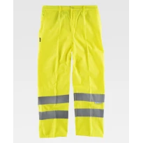 Arbeitshose Warnschutz mit reflektierenden Bändern C3915 - Workteam 2