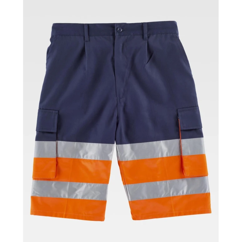 Arbeitsshort Zweifarbige Warnschutz C4005 - Arbeitsteam