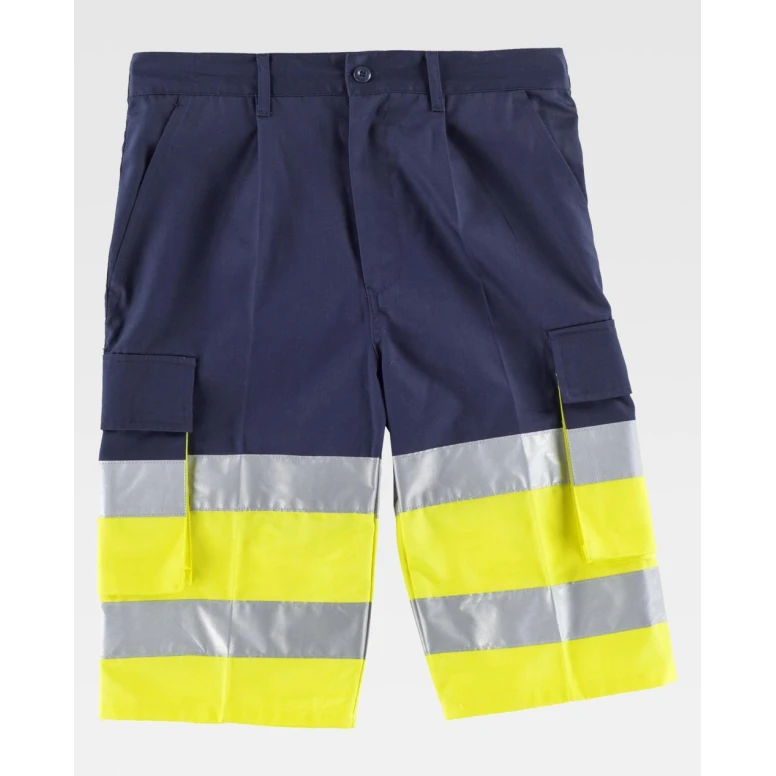 Arbeitsshort Zweifarbige Warnschutz C4005 - Arbeitsteam