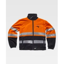 Fleece-Arbeitsjacke Warnschutz C4025 - Arbeitsteam