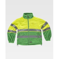 Fleece-Arbeitsjacke Warnschutz C4025 - Arbeitsteam