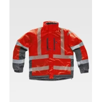 Arbeitsjacke Gepolstert Warnschutz S9262 - Workteam