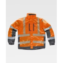 Arbeitsjacke Gepolstert Warnschutz S9261 - Workteam 2