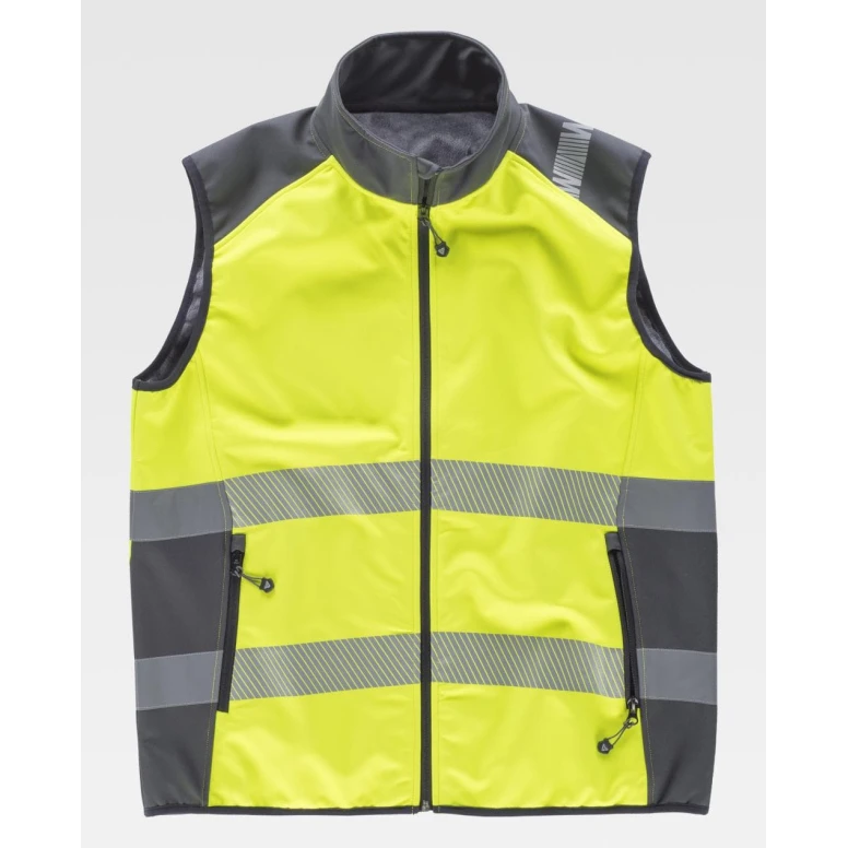 Arbeitsweste Workshell Warnschutz S9231 - Werksteam
