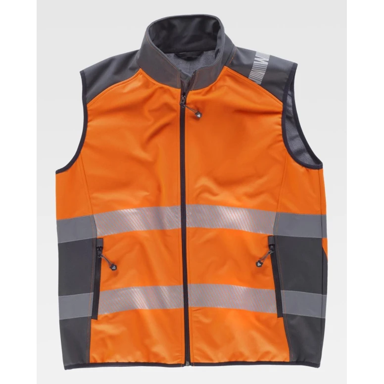 Arbeitsweste Workshell Warnschutz S9231 - Werksteam