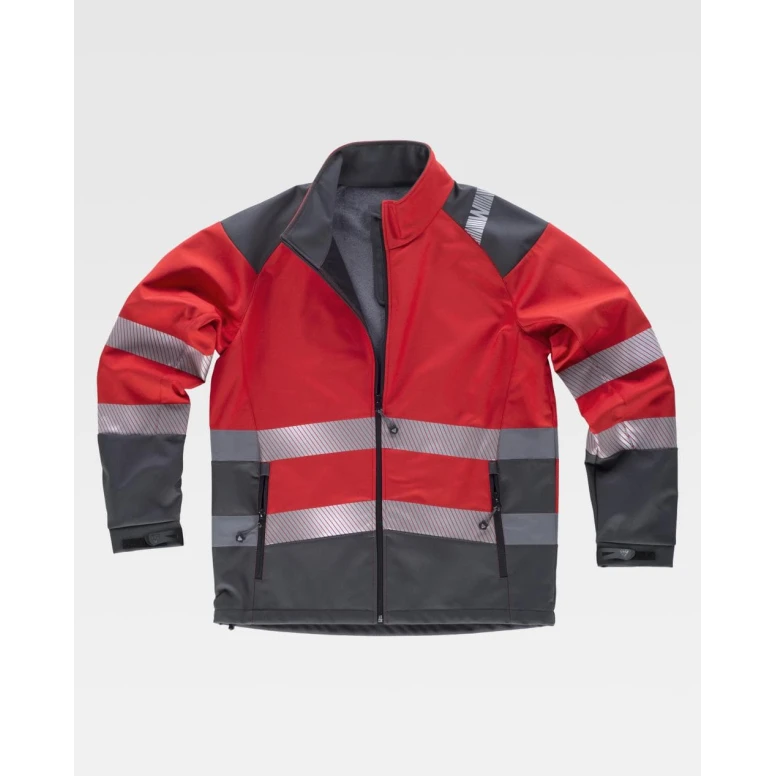 Arbeitsjacke Workshell Warnschutz S9202 - Arbeitsteam