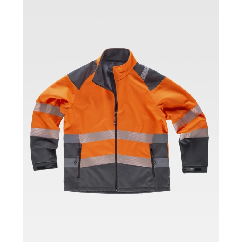 Arbeitsjacke Workshell Warnschutz S9201 - Arbeitsteam
